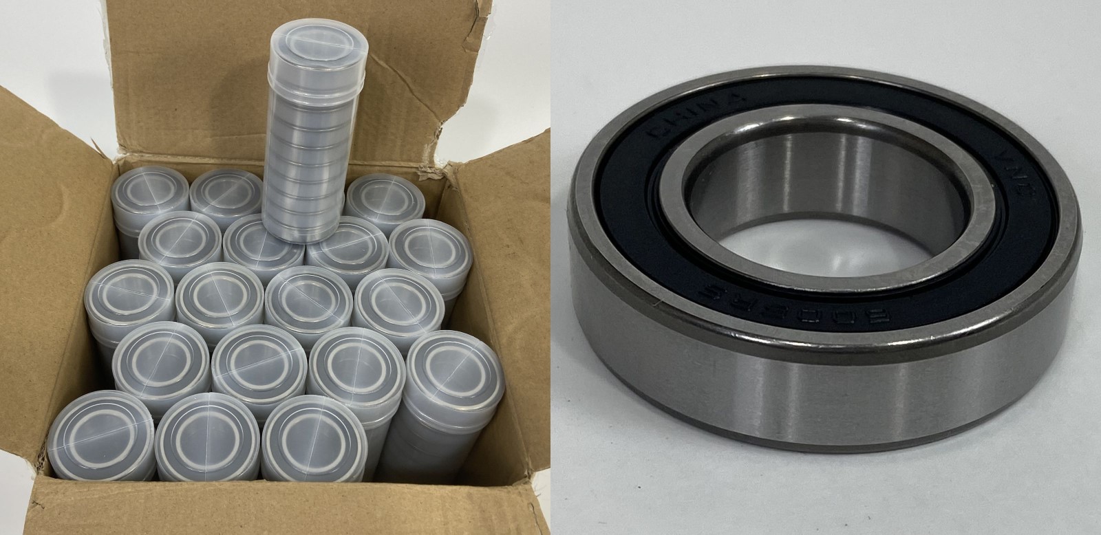 Lot of (200) VNC 6005 B11.87-2RS C5/8 EMQ Radial Ball Bearings