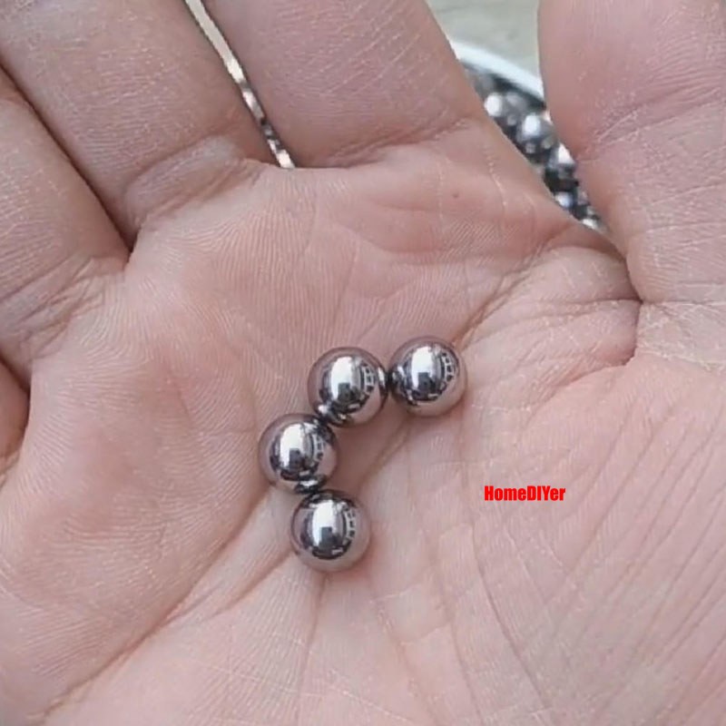 Dia 5.46mm-8.1mm G100 High-Precision Bearing Steel Balls Solid Smooth Metal Ball
