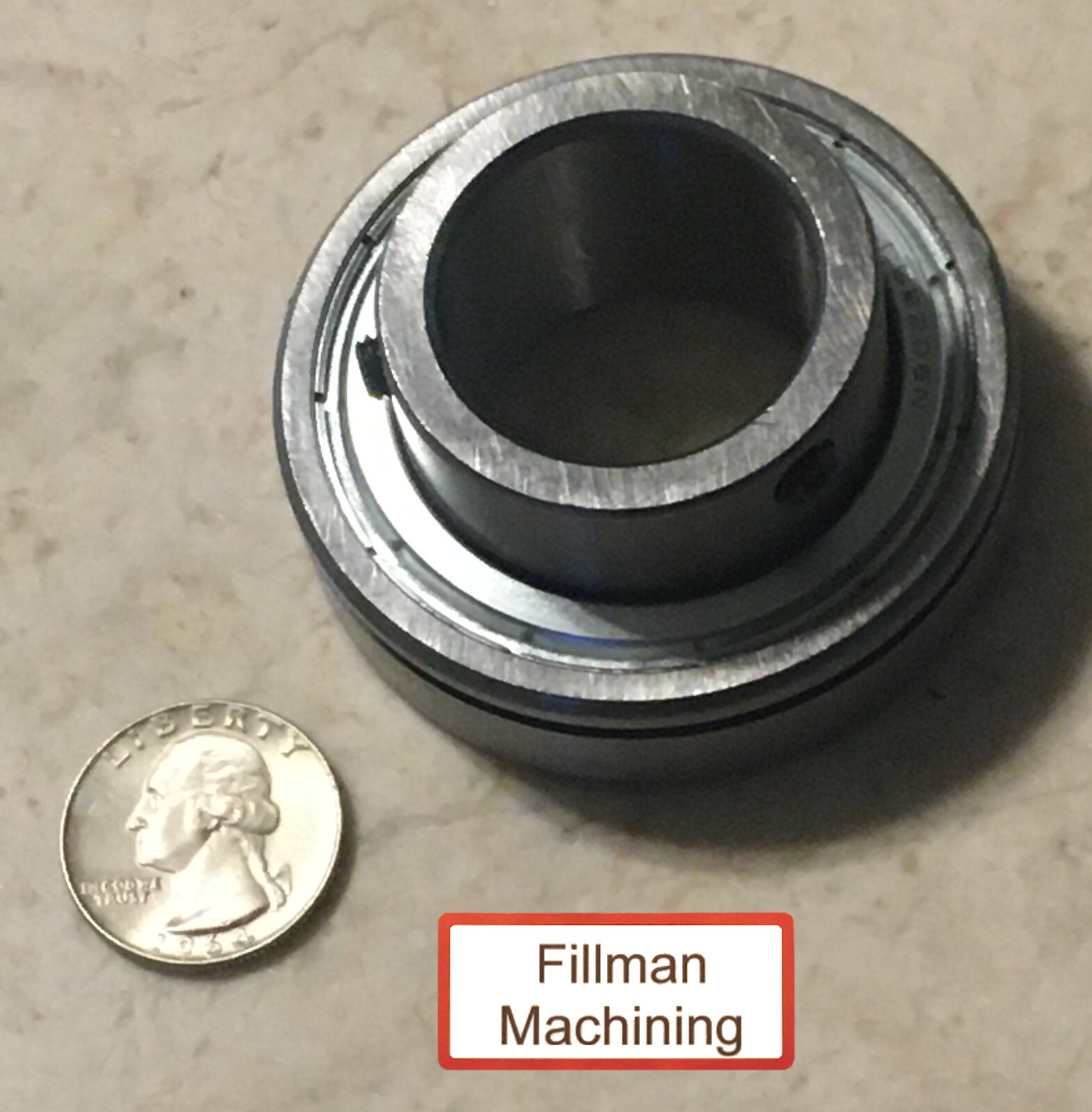 CSB206 Narrow Inner Ring Bearing, Set Screw, 30 mm ID, 62 mm Cylindrical OD
