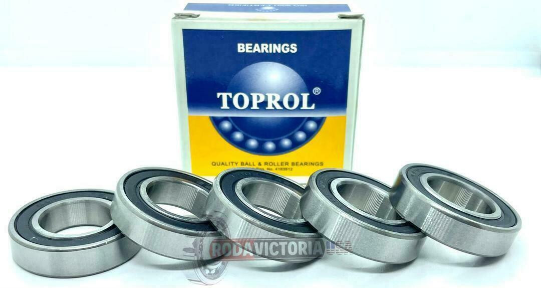 QTY. 5 TOPROL 6902-2RS 6902 2rs seal bearing 6902 ball bearings 6902 RS 61902 !!