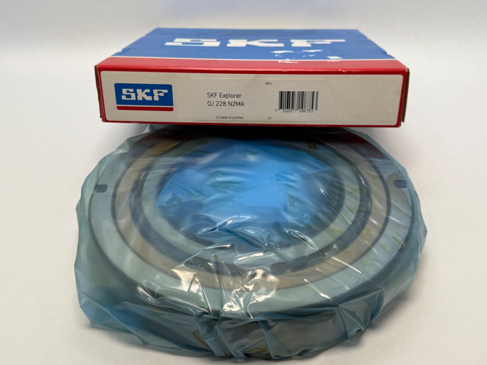 SKF QJ-228-N2MA Four-Point Contact Ball Bearing QJ228N2MA QJ228 140x250x42mm 30°