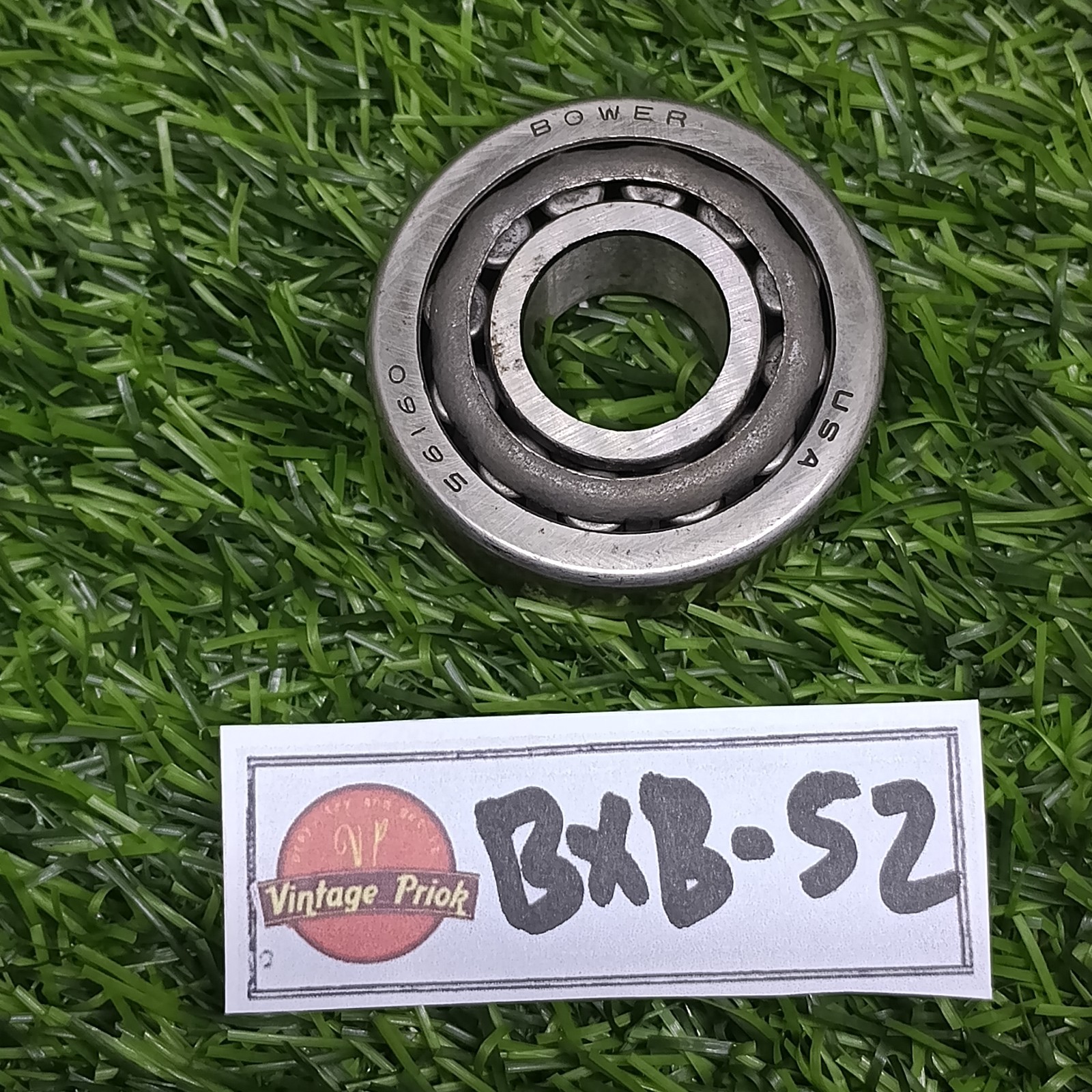 Vintage Bower 09067 09195 Tapered Roller Bearing USA Wheel Hub Axle Traile