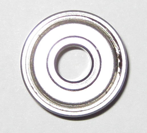 2 X Mini Steel Ball Bearing for Motors / Fans – .75″ OD – .25″ ID – 19 x 6.35mm