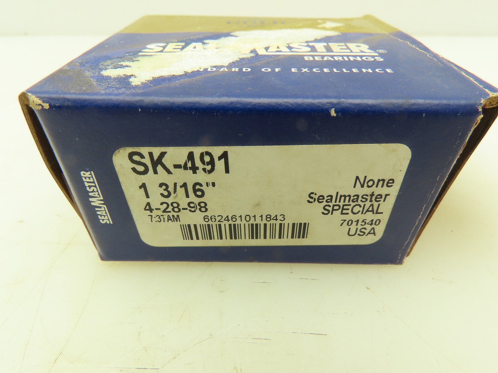Sealmaster SK-491 Ball Bearing 1-3/16″ Bore