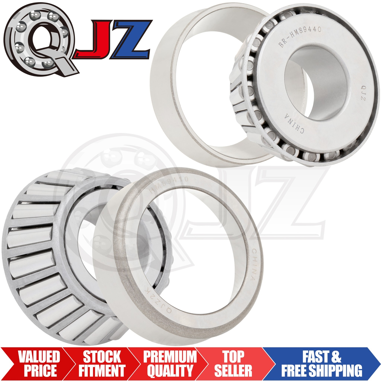 [Qty.2] New HM89440-HM89410 Tapered Roller Bearing Set [1-1/4″ ID x 1.1563″ W]