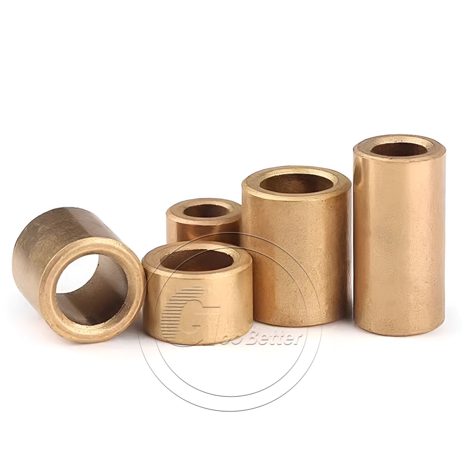 Metric Plain Oil Filled Sintered Bronze Bushes – Bore 16mm to 60mm – Choose Size