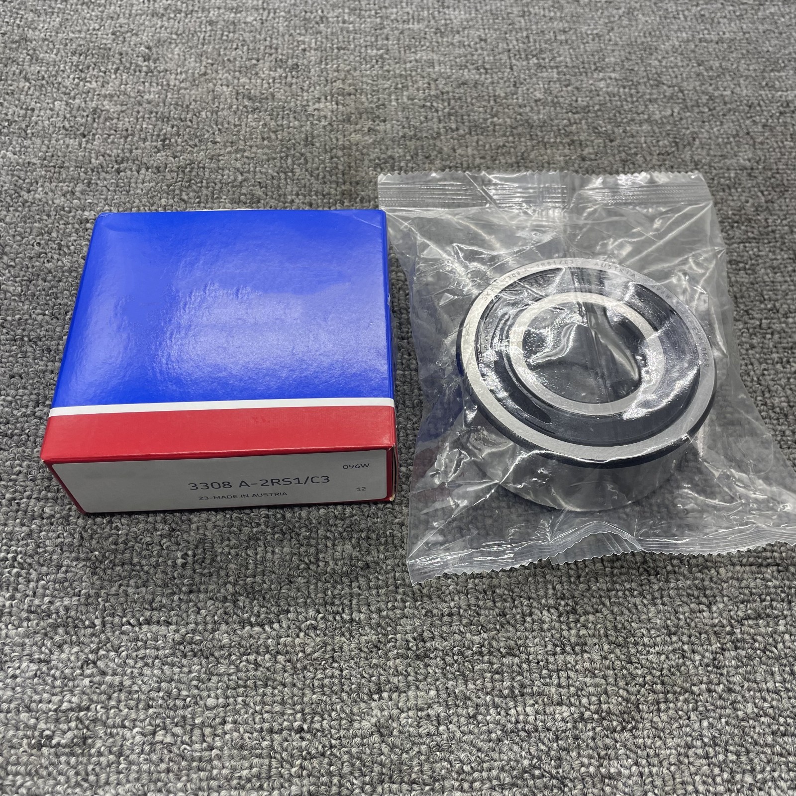 3308 A 2RS1/C3 Double Row Angular Contact Ball Bearing Fits For SKF 40x90x36.5mm