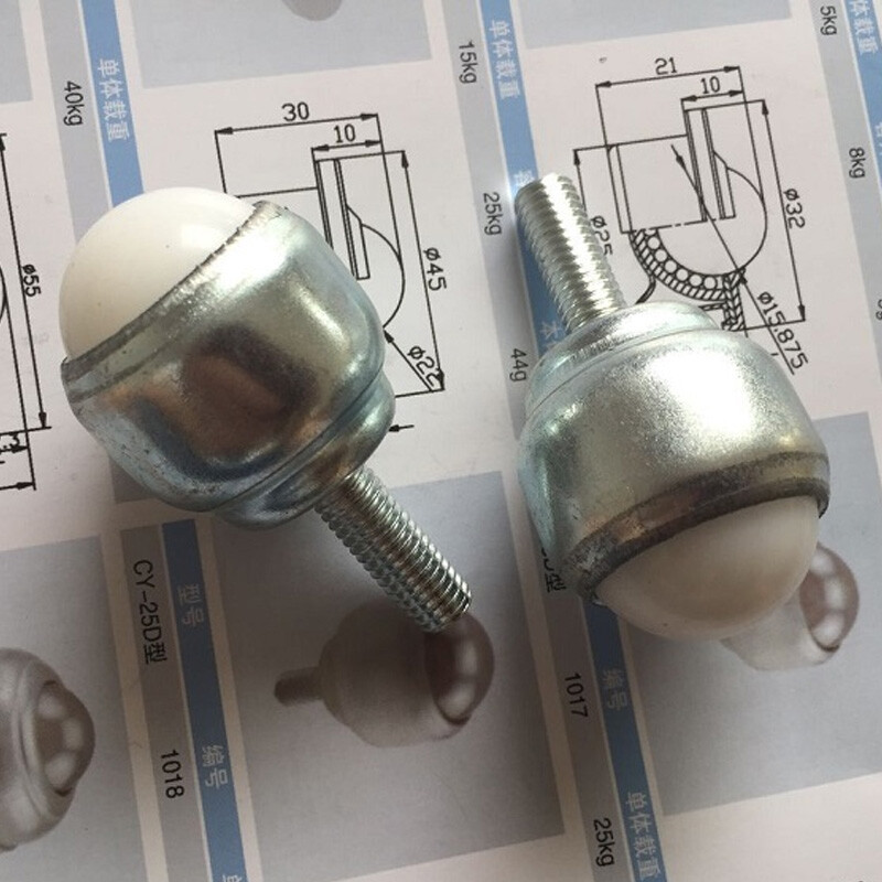 CY-12D CY-19D CY-25D CY-25F Ball Transfer Bearing M5 M6 M8 M10 Male Thread Bolt
