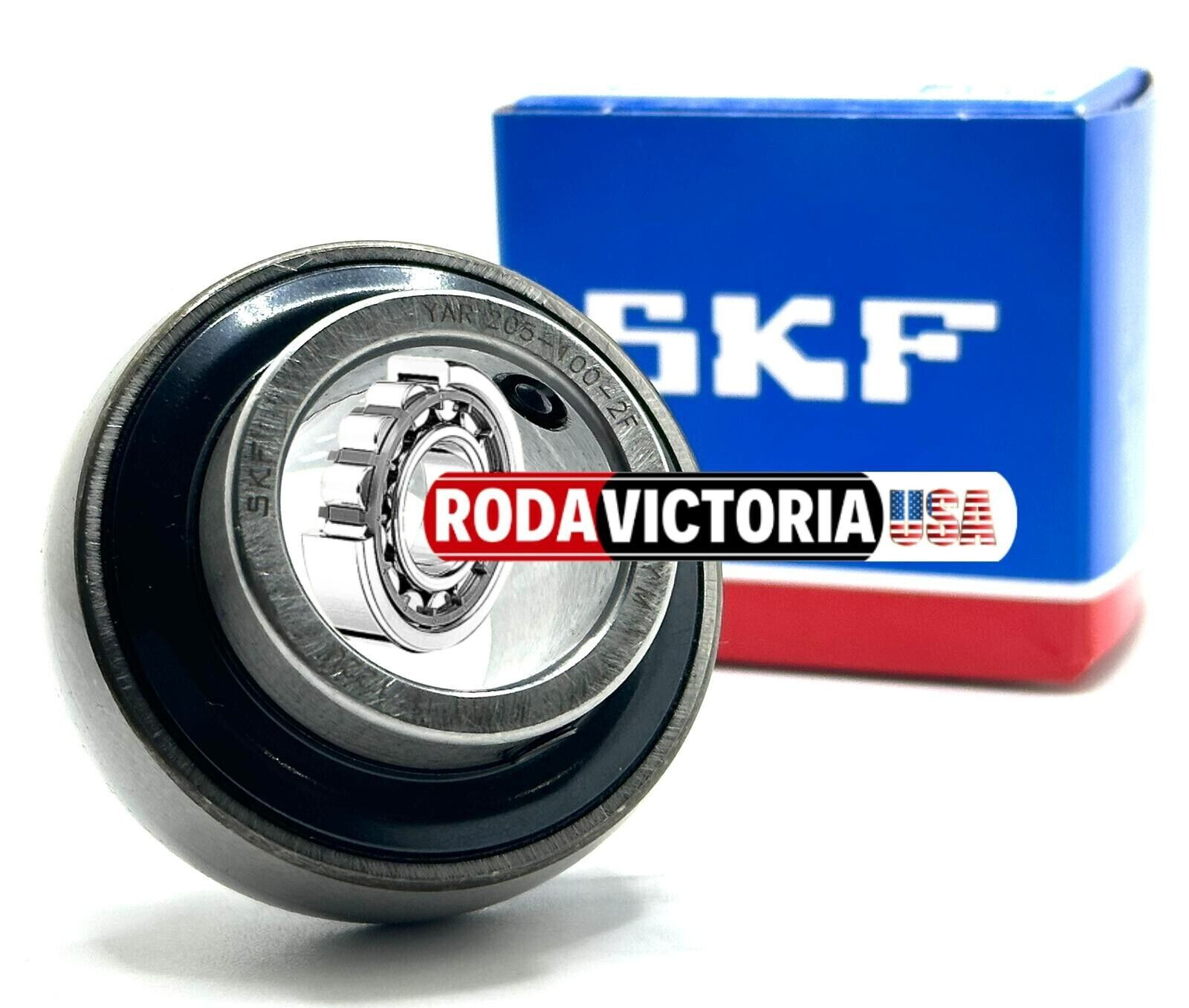 SKF YAR205-100 2RF RADIAL INSERT BALL BEARING 25.4x52x34.1 mm