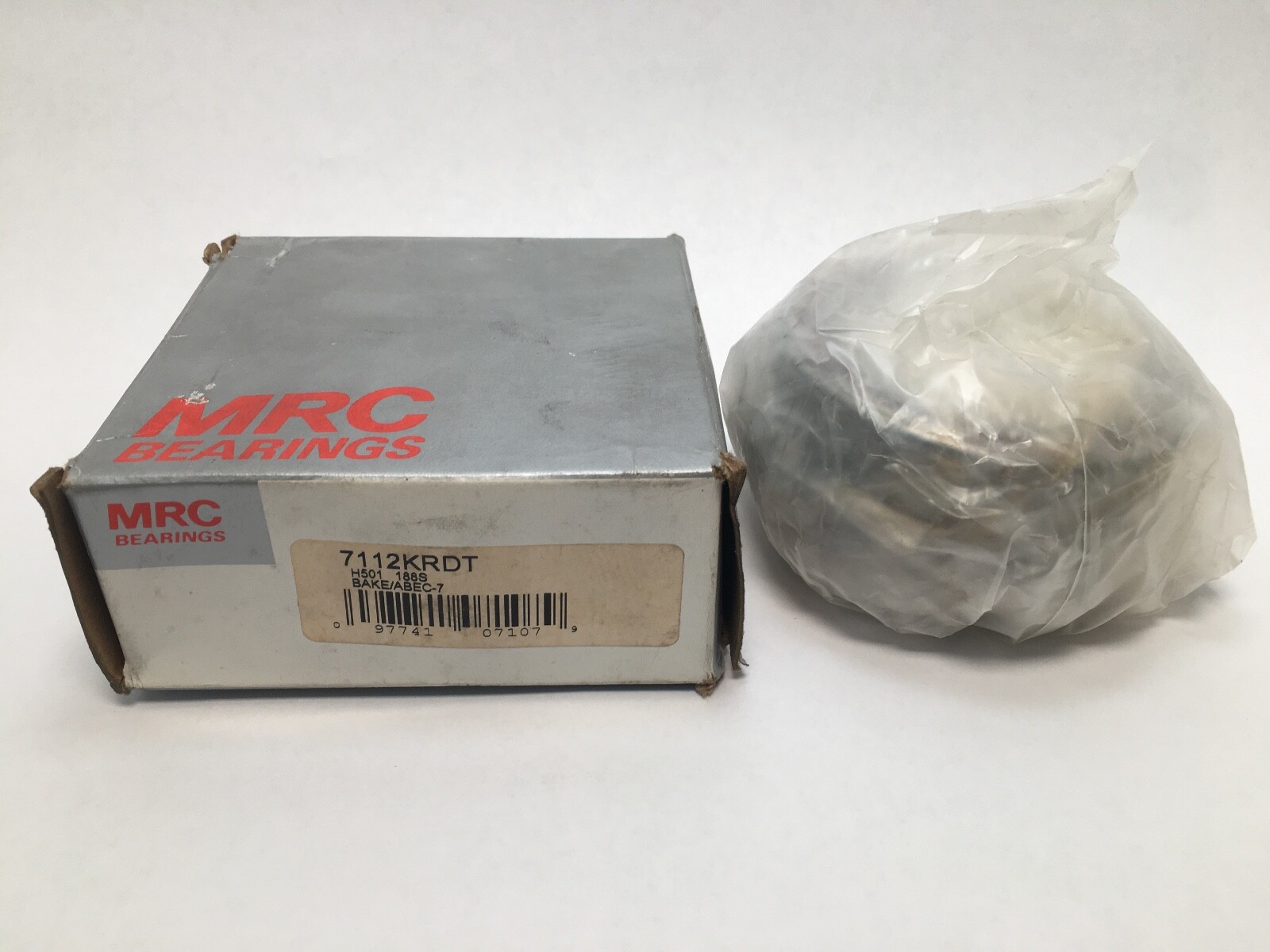 MRC 7112KRDT Angular Contact Bearing 60x95x18 mm 7112 KR DT ABEC7 Italy Set