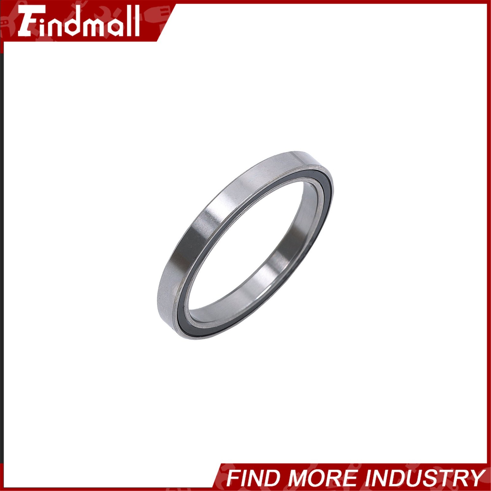 Findmall 10pcs 6708-2RS Ball Bearings 40x50x6mm Double Sealed Pre-Lubricated