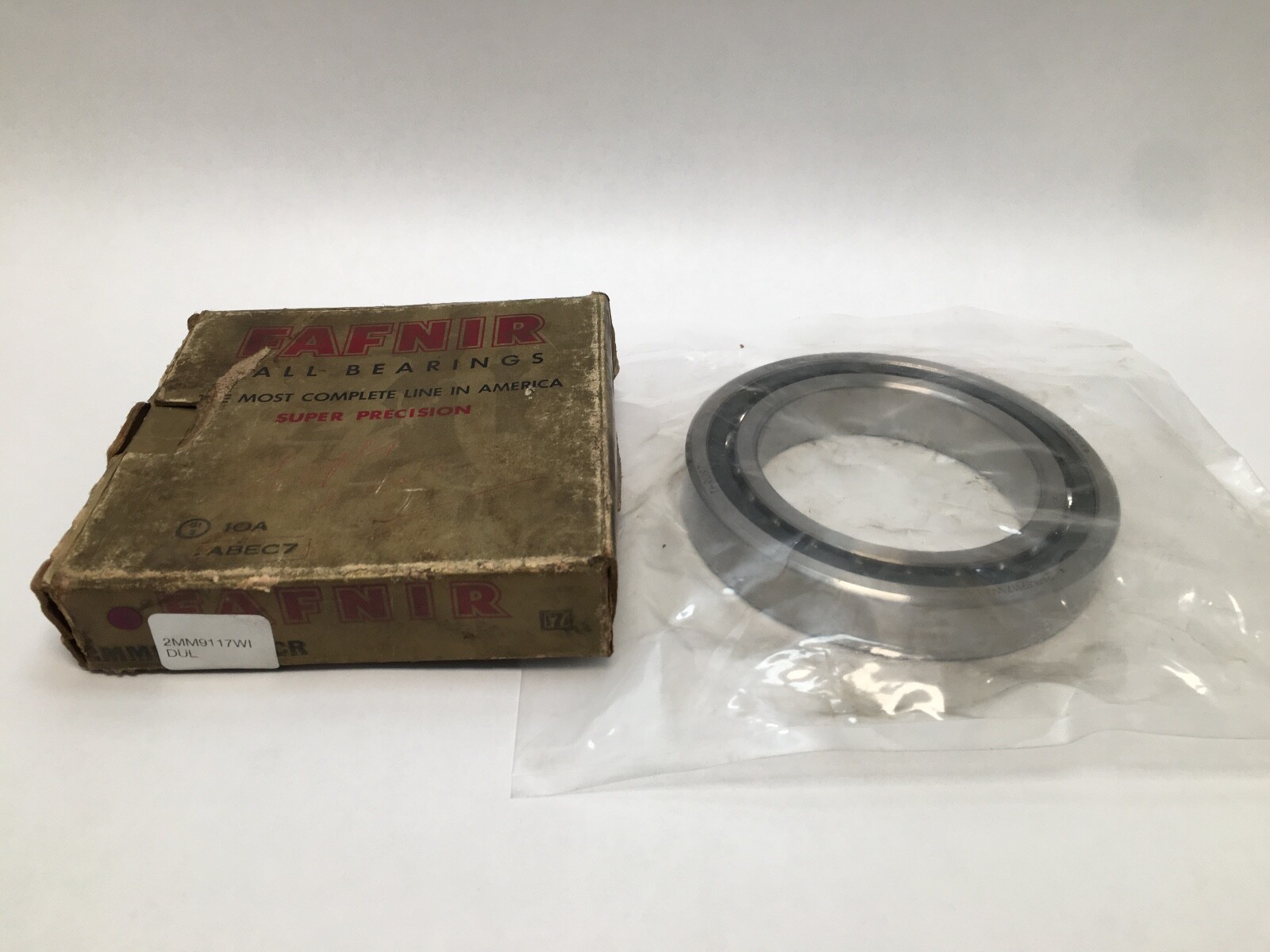 Fafnir 2MM9117WI-SUL Bearing 85x130x22 mm 7017-C 2MM-9117-WI-DUL ABEC7 USA