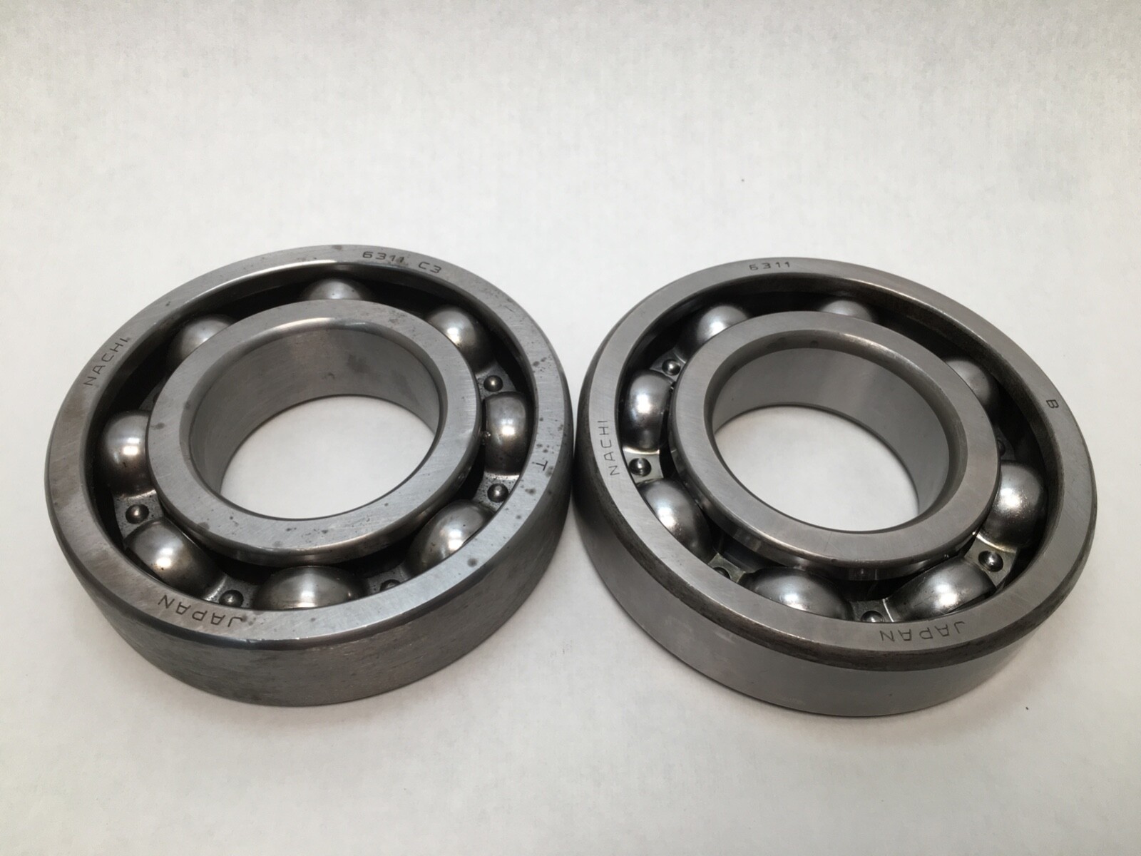NACHI 6311-C3 Bearing Open 55x120x29 mm 6311C3 Japan 2-pcs