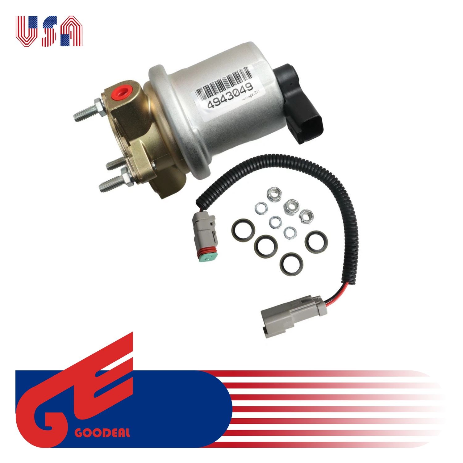 New 24V Fuel Lift Pump for Cummins 6B 5.9L QSB5.9 QSB Engine 5362274