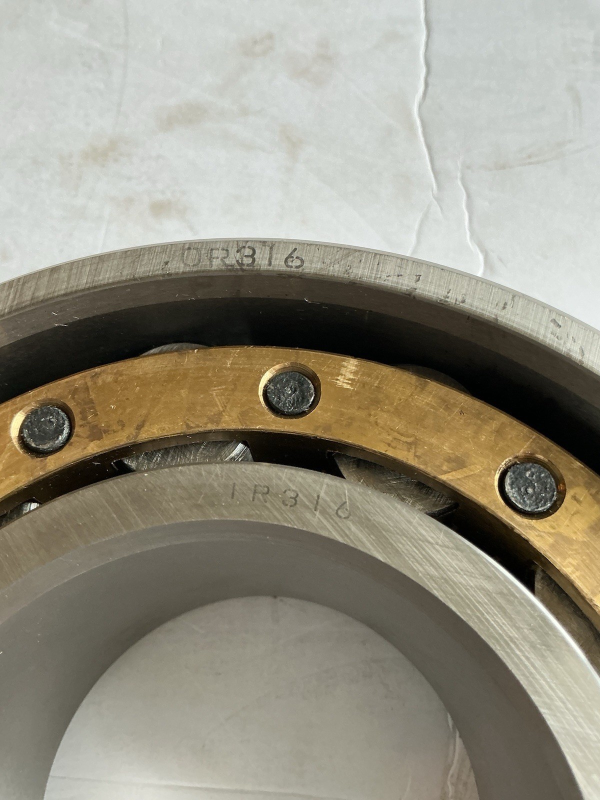 SHUSTER # OR 316 / CYLINDRICAL ROLLER BEARING, (ID 80 MM, OD 170 MM, W 65 MM).