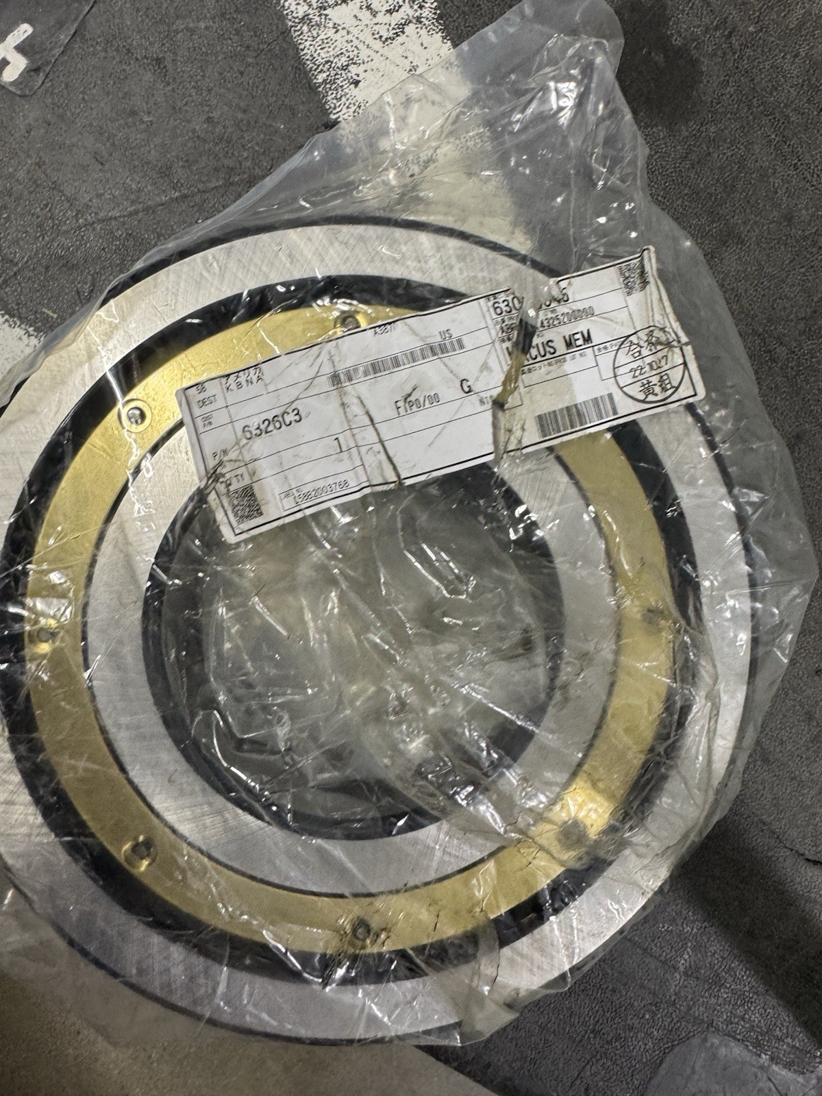 Koyo Corp. | 6326C3 | 6300 Series Deep Groove Ball Bearing