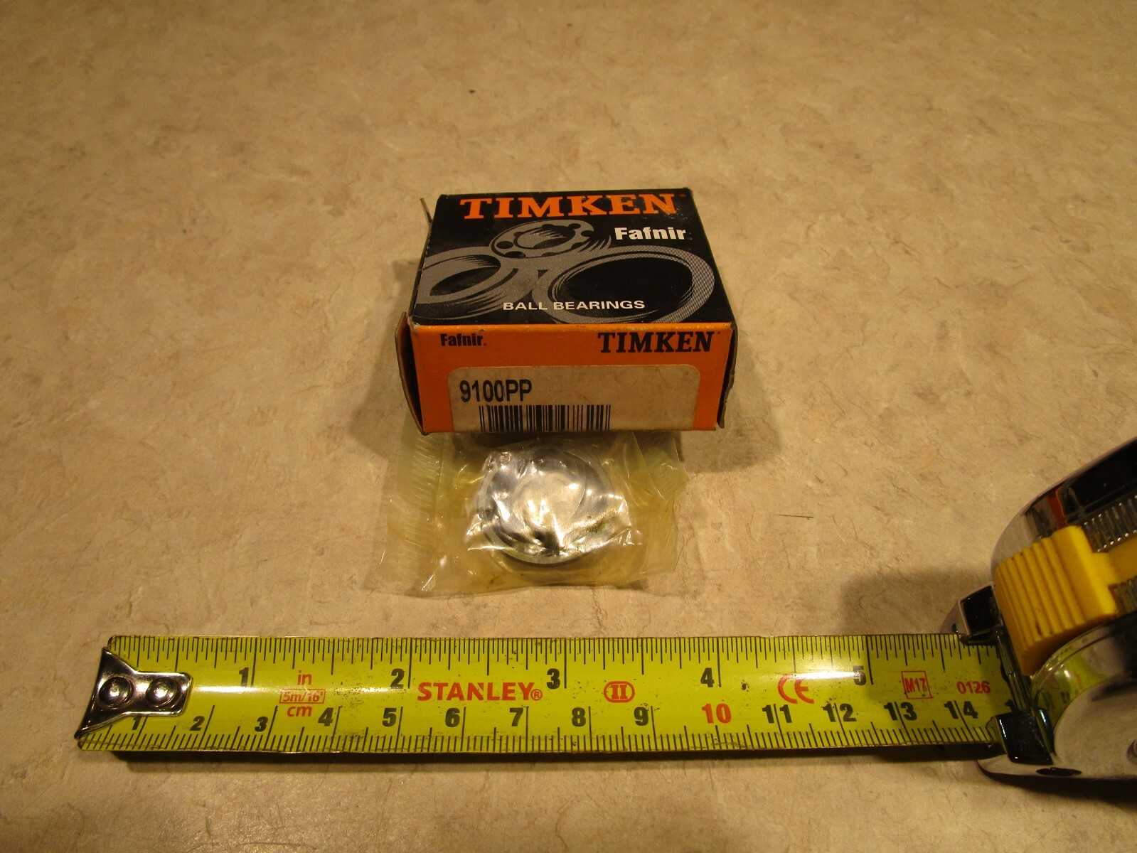TIMKEN 9100PP BALL BEARING, K0119