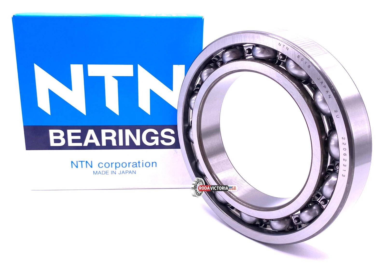 NTN Japan 6016 Deep Groove Ball Bearing, Open Type, No Seals 80x125x22 mm