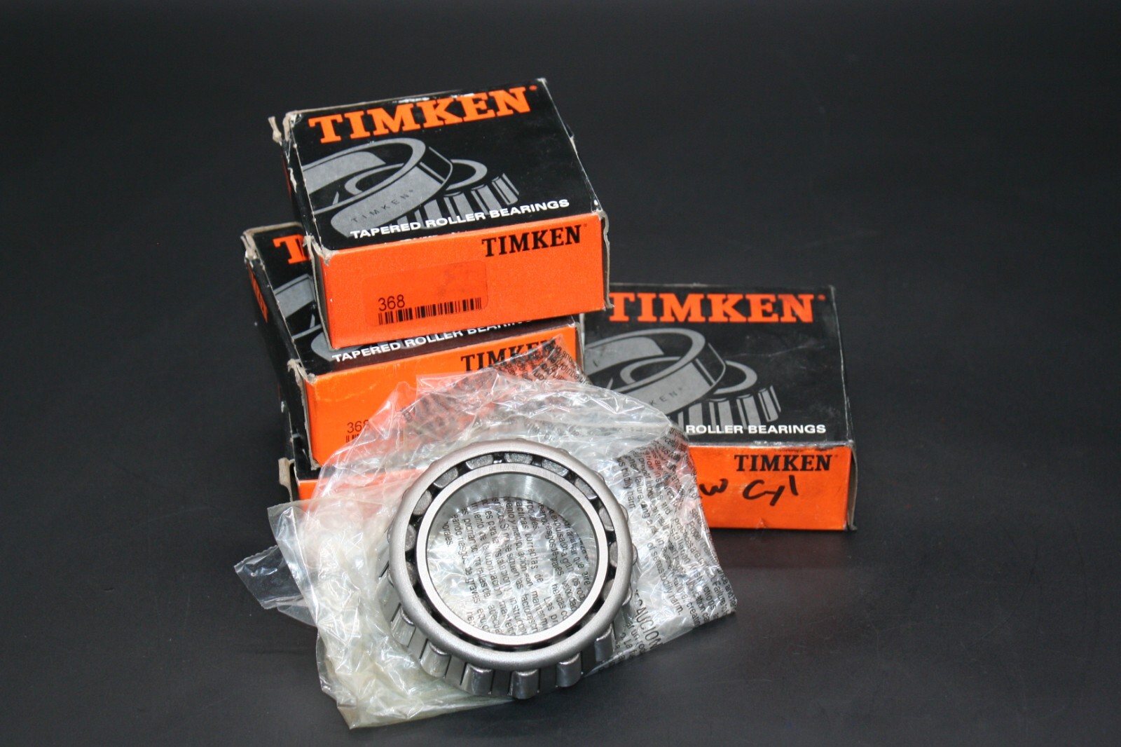 One (1) Timken Precision 368 Tapered Roller Bearing Cone 2″ ID USA NEW