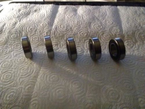 Lot of (5) F.A.G. Sealed Steel Ball Bearings No. R12 RS , New Never Used