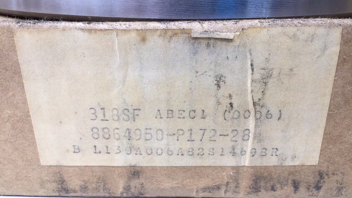 MRC 318SF Ball Bearing Single Shield 318 SF 1318 6318Z 43mm X 90mm X 190MM