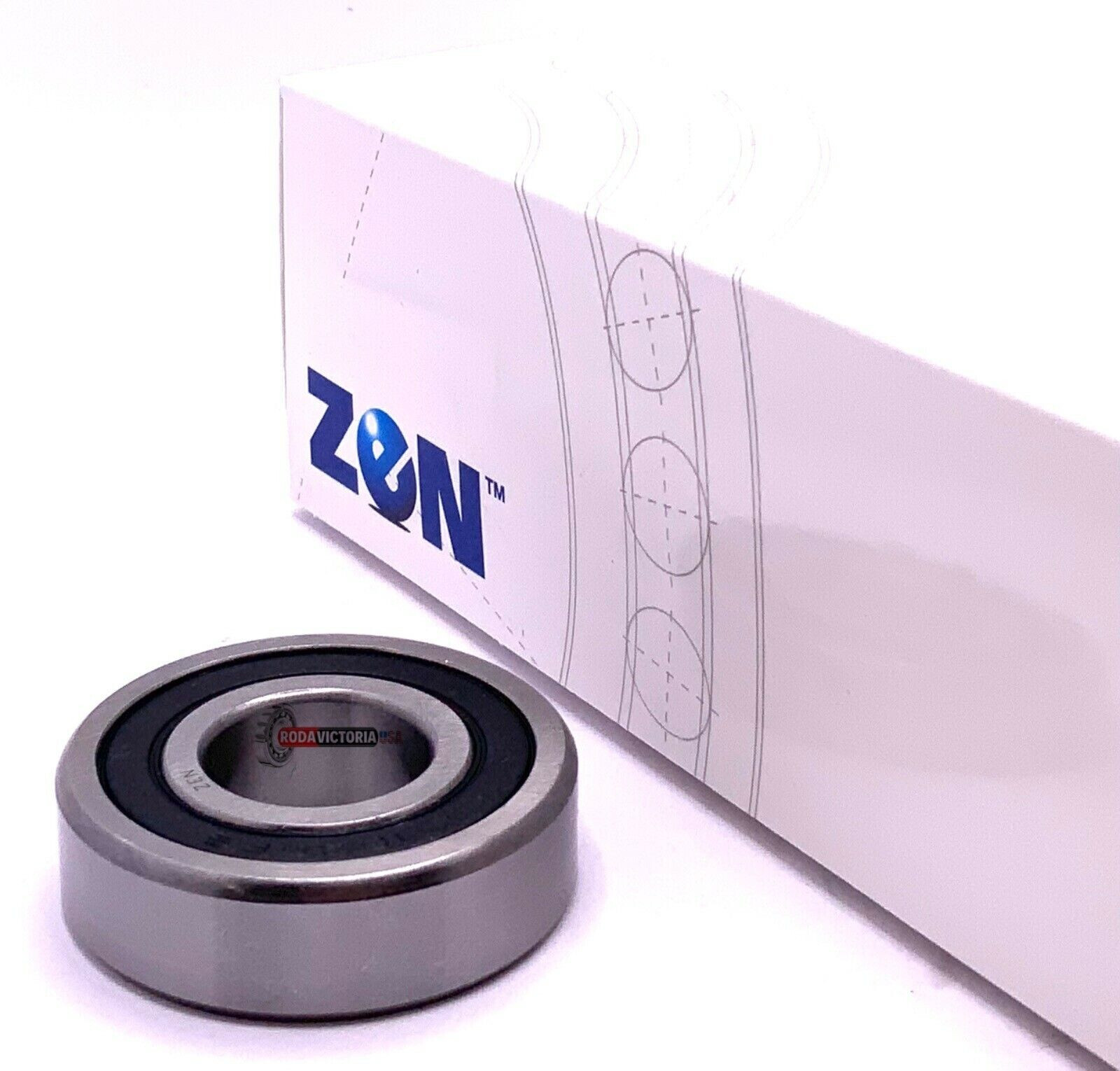 ZEN 1635-2RS, Ariens 05406300 Radial Ball Bearing Size 19.05×44.45×12.7 mm