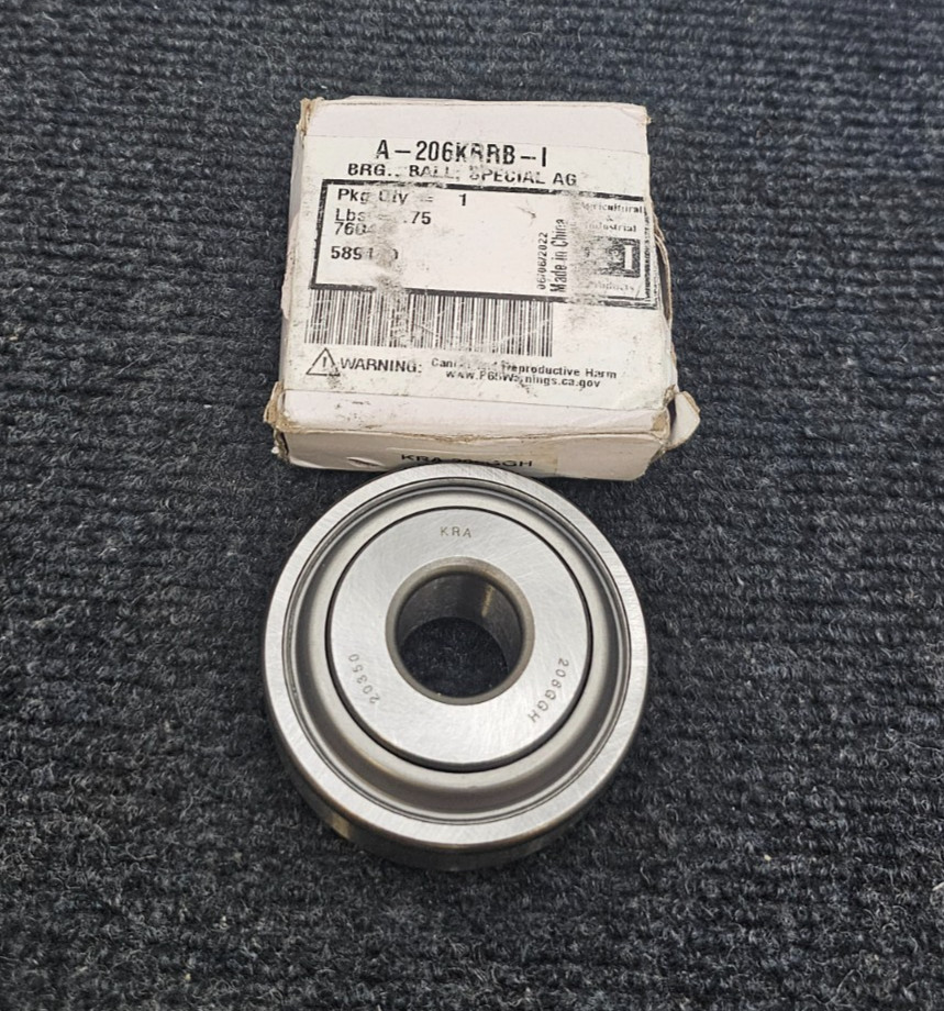 A&I A-206KRRB-1 Ball Bearing, Special AG Flat Edge