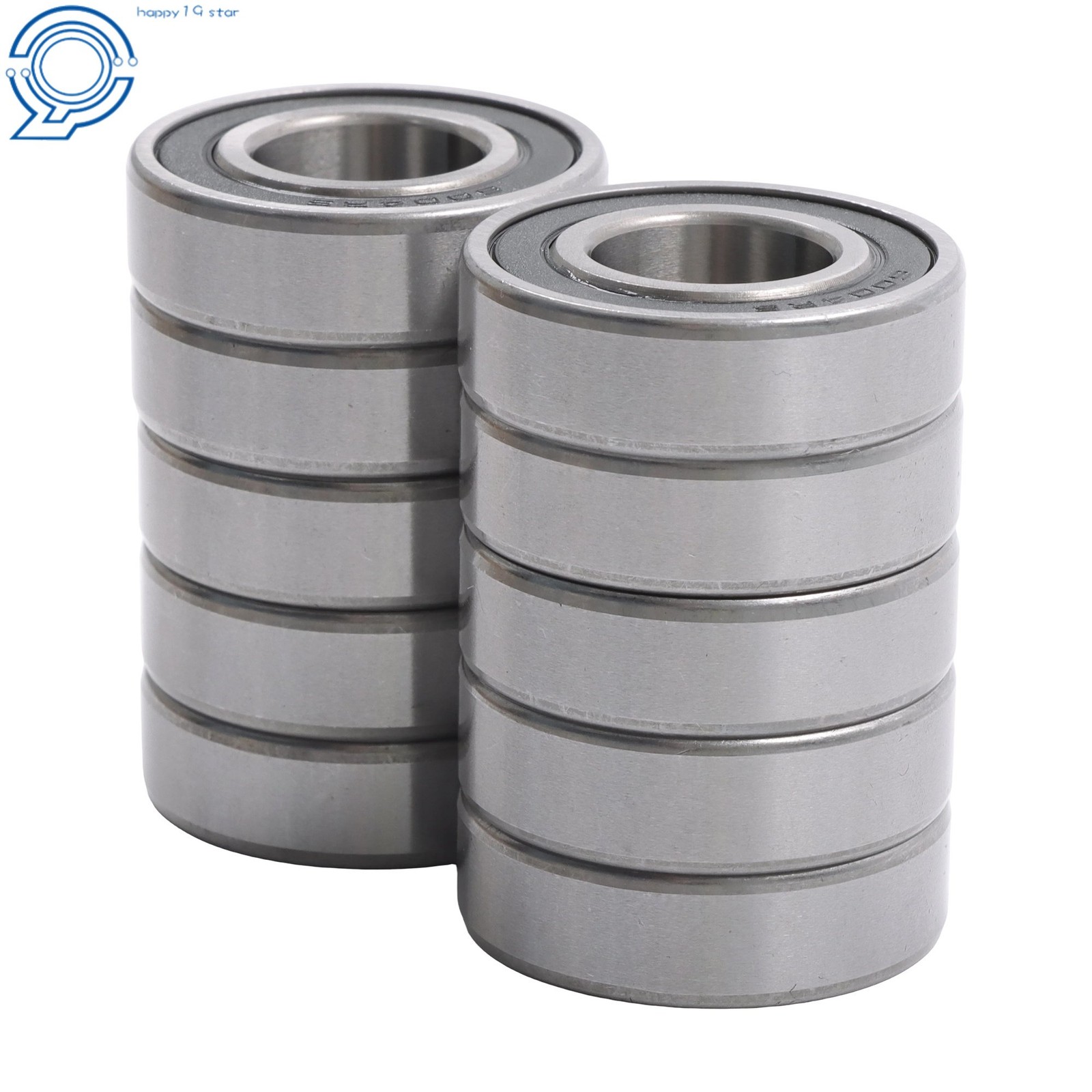 20x42x12mm Ball Bearing 6004 2RS C3 10 Pieces Premium Rubber Sealed Bearings