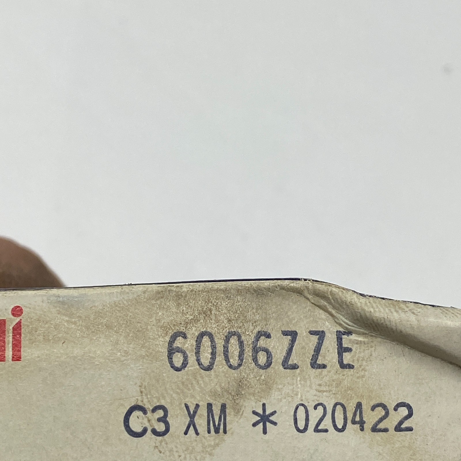 NACHI 6006ZZE C3 XM 020422 Ball Bearing Single Metal Shield