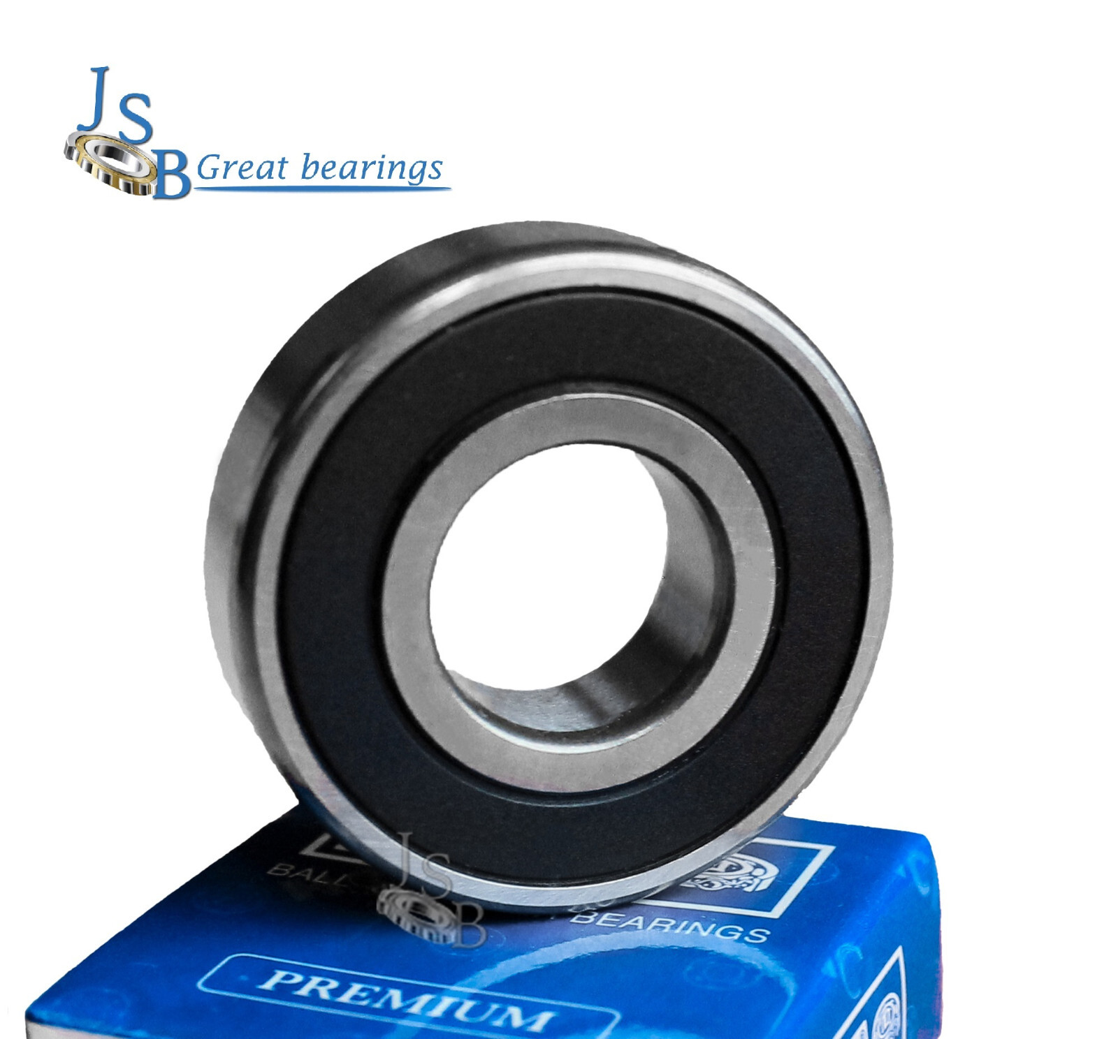 6315-2RS C3 EMQ Premium Rubber Seal Ball Bearing ABEC3 75x160x37 6315 2RS 6315RS