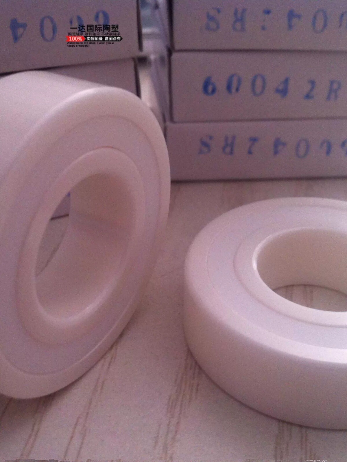 Zirconia ZrO2 Double-sided Sealed ceramic bearing 6800 6801 6802 6803 ~ 6811 RS