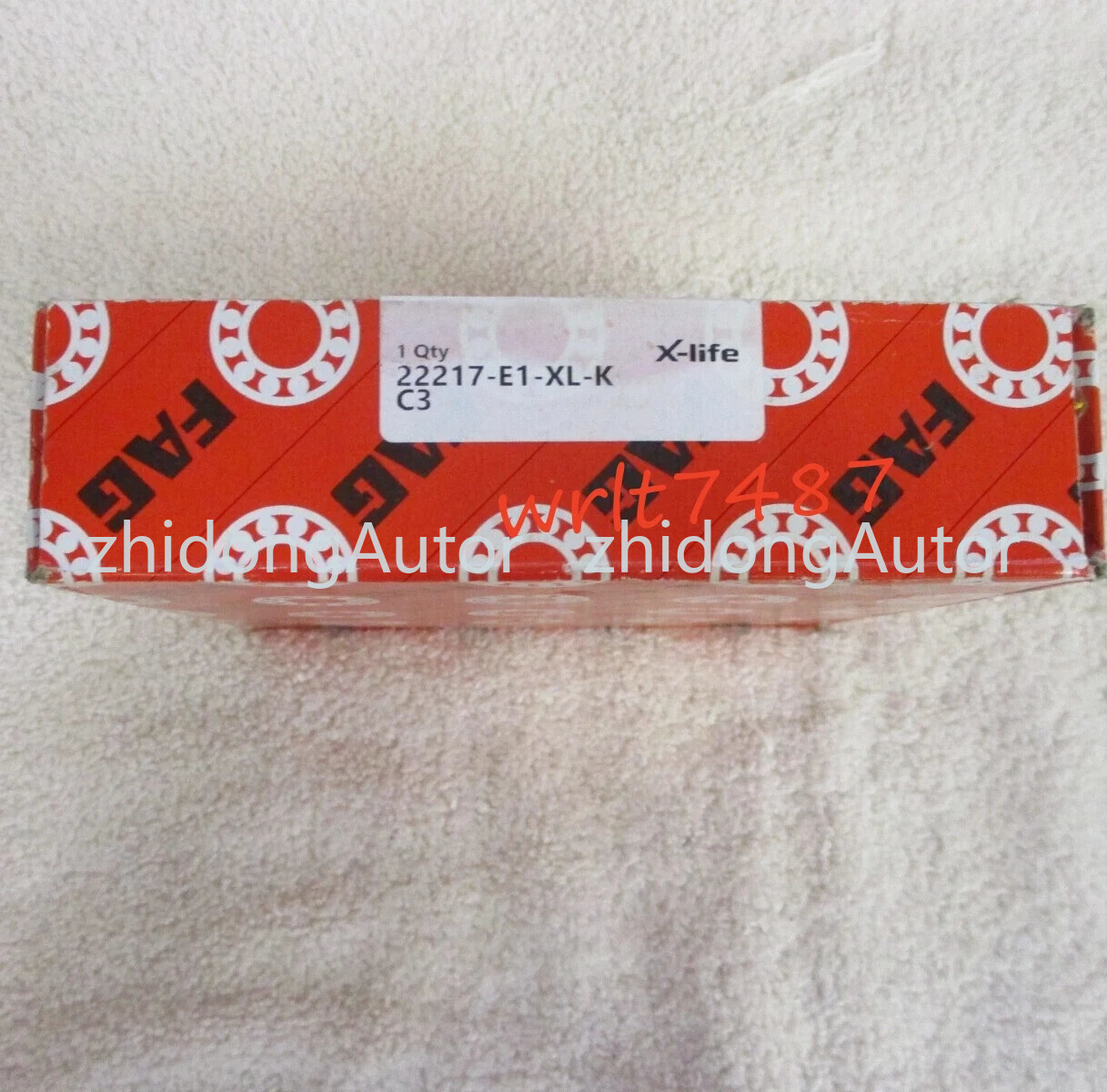 1PC NEW FAG 22217-E1-XL-K-C3 self-aligning roller bearing #ZD