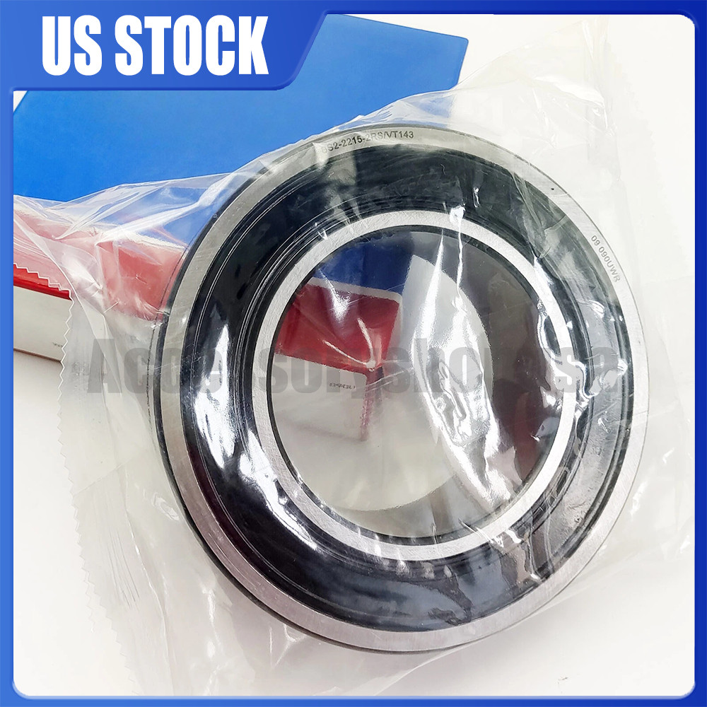 New Steel Spherical Roller Bearing Fit SKF BS2-2215-2RS/VT143 75x130x38mm