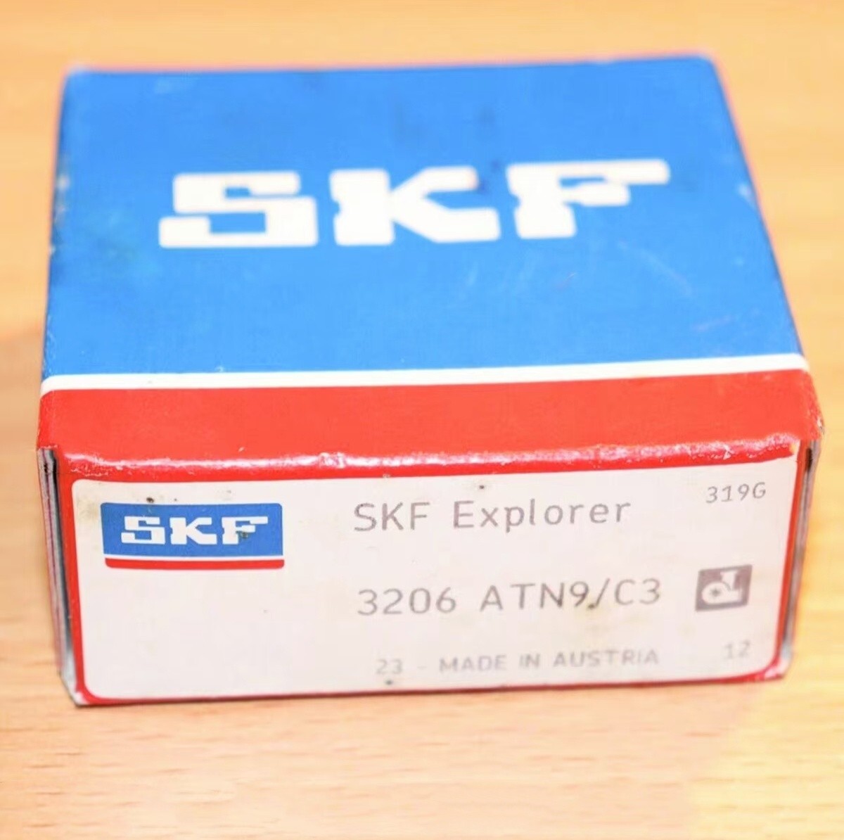1PCS NEW SKF 3206 ATN9/C3 double row angular contact ball bearing Free delivery