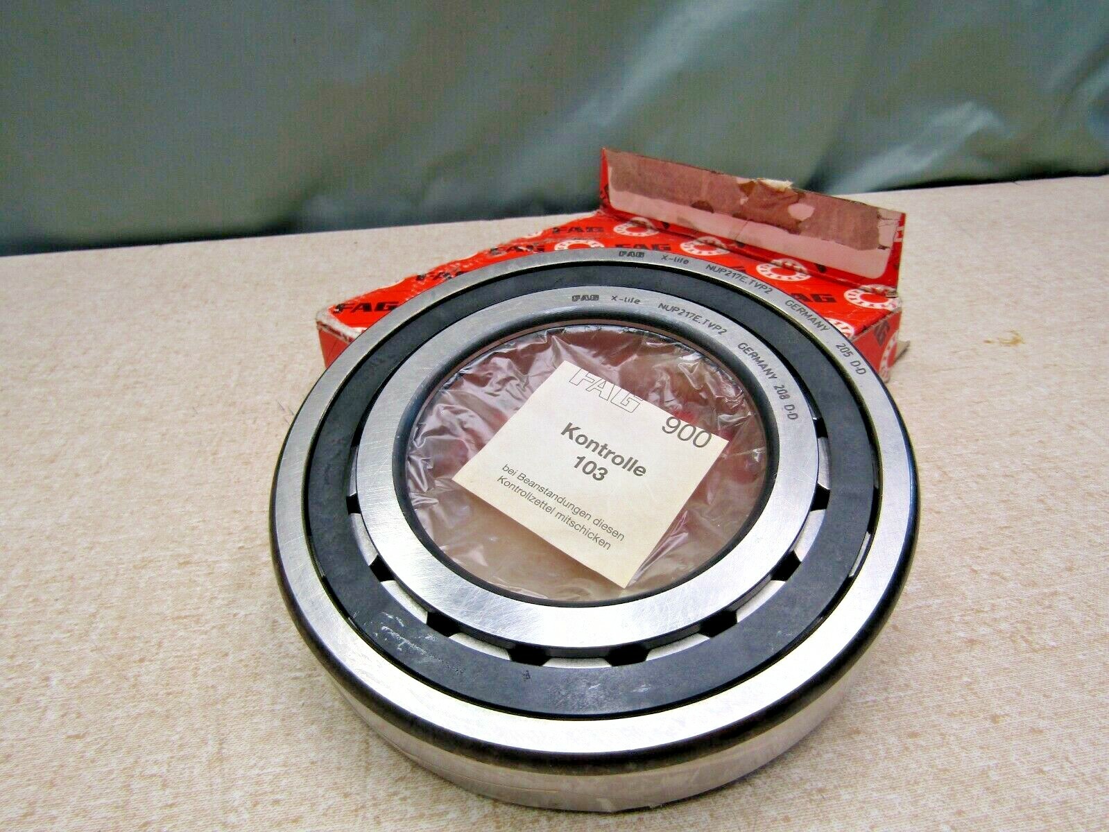 FAG Germany NUP217-E-TVP2 85 mm X 150 mm X 28 mm Cylindrical Roller Bearing
