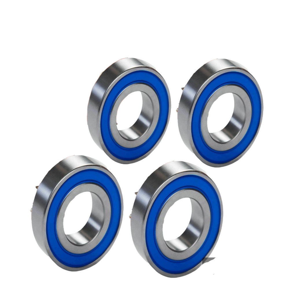 4-Pack 6207-2RS EMQ Premium Ball Bearing ABEC3 35 mmx 72 mmx17 mm