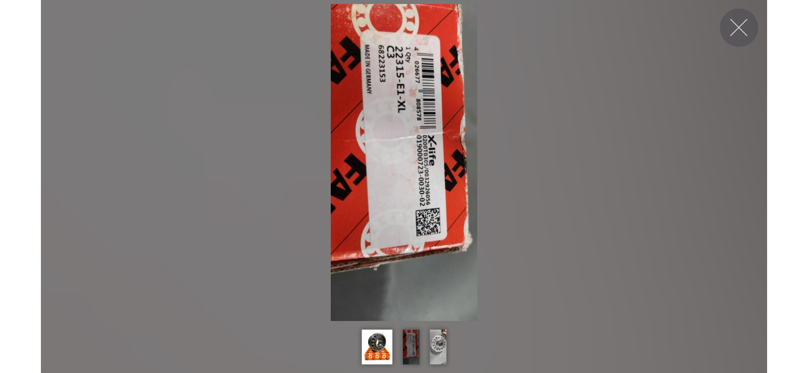 SPHERICAL ROLLER BEARING: FAG 22315-E1-XL
