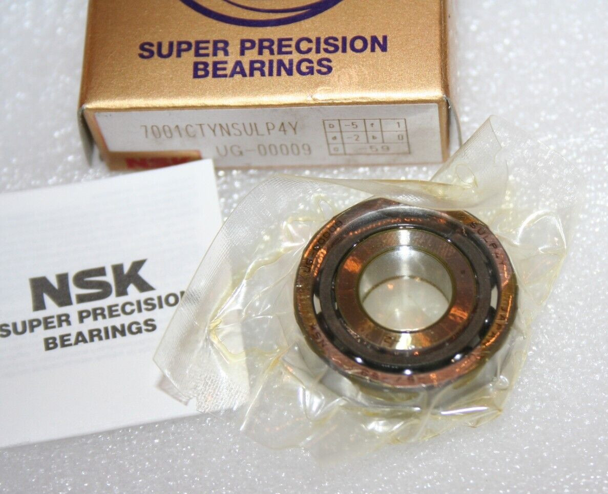 NSK 7001 CTYNSULP4 Super Precision Angular Contact Bearing * NEW *