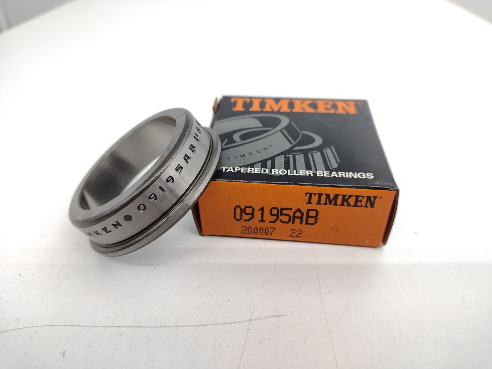 *** Timken 09195AB Tapered Roller Bearing Single Flanged Cup 1.9380 inch OD