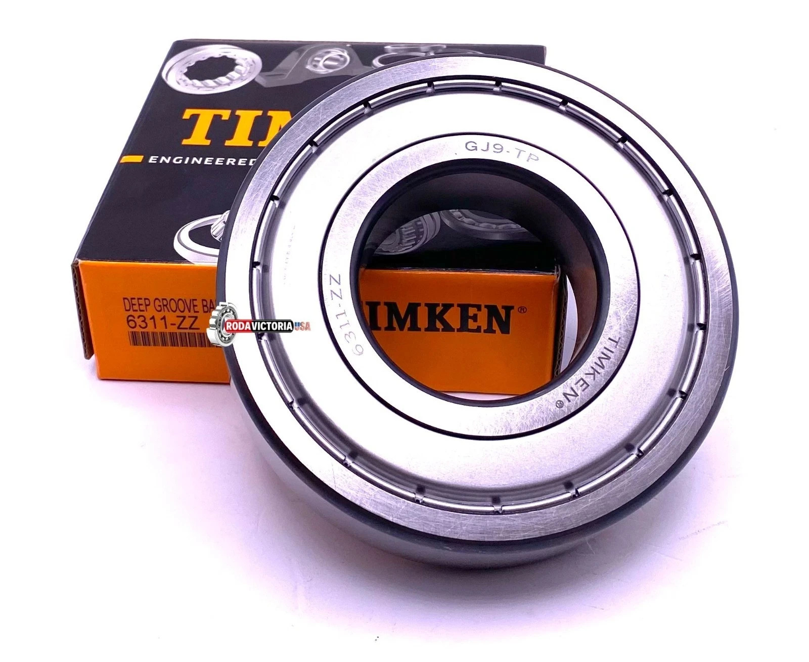 TIMKEN 6311 ZZ Deep groove Ball Bearing, Metal Shielded 55x120x29 mm