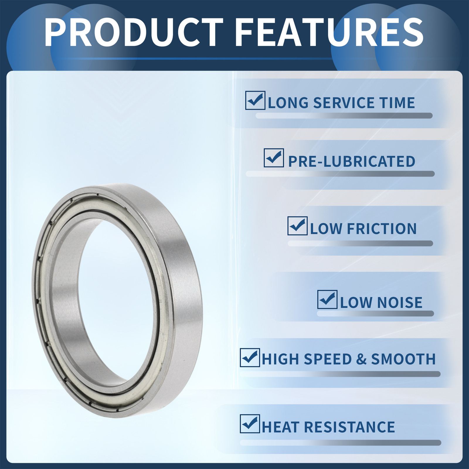 6806ZZ Deep Groove Ball Bearings P4 30x42x7mm 1 Pc Scooter Skateboard Wheel