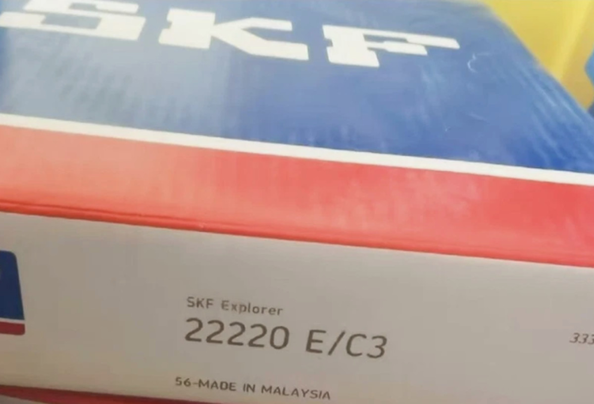 22220 E C3 SPHERICAL ROLLER BEARING 100x180x46 mm 22220EC3 22220E C3 S-K-F New