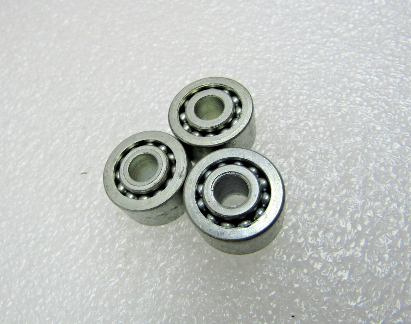 (Lot of 3) D-2255 1/4″ X 3/4″ X 7/16″ Dbl Row Full Complement Unground Bearing