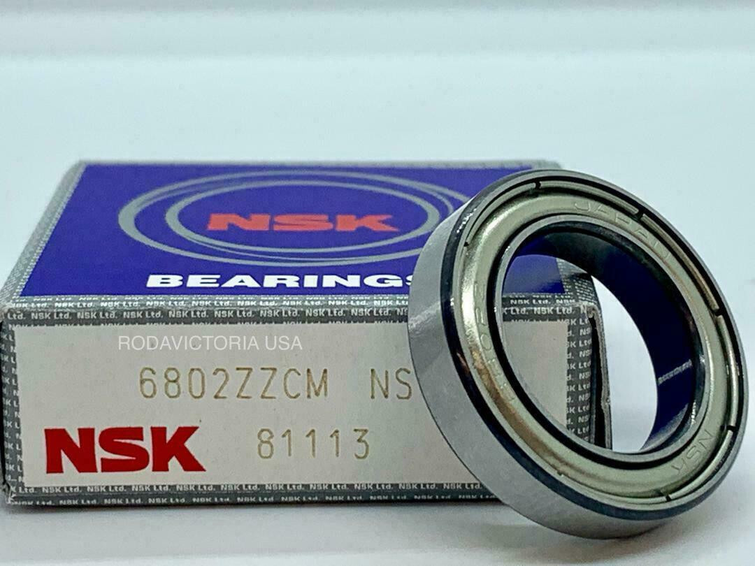 NSK 6802 ZZ Deep Groove Bearing 15x24x5mm / SAME DAY SHIPPING NSK