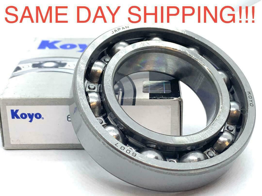 KOYO 6007 C3 OPEN NO SEALS Deep Groove Ball Bearing 35x62x14mm
