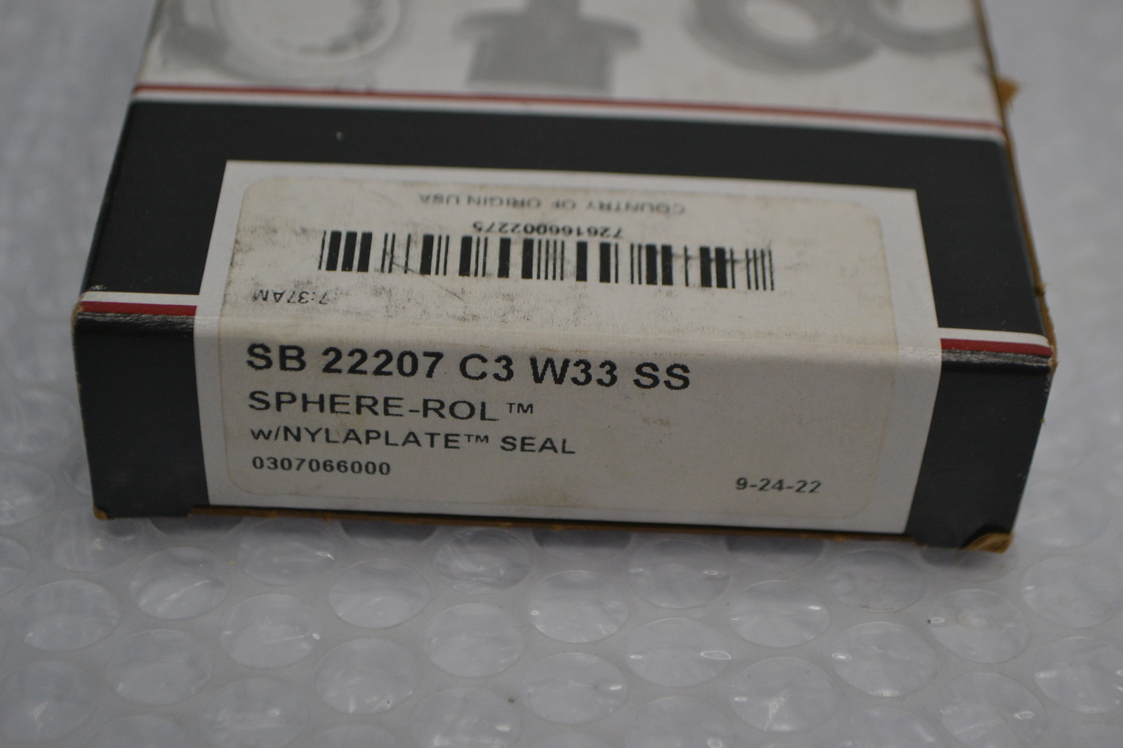 REGAL SB22207C3W33SS BEARING NSMP