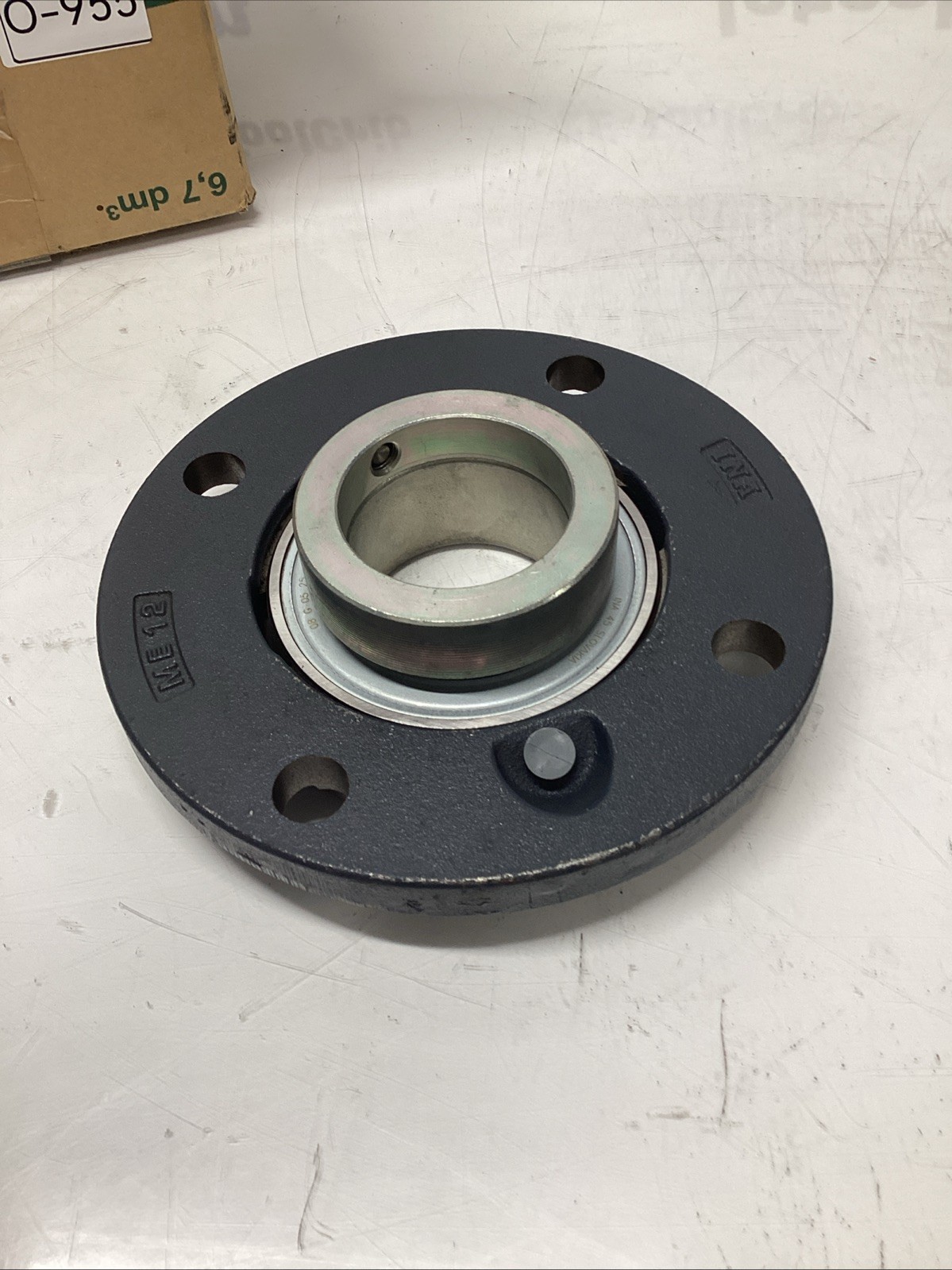 INA ME12 Flange Bearing Unit with GRAE60-NPP-B Insert, 60mm Shaft, New O-955S