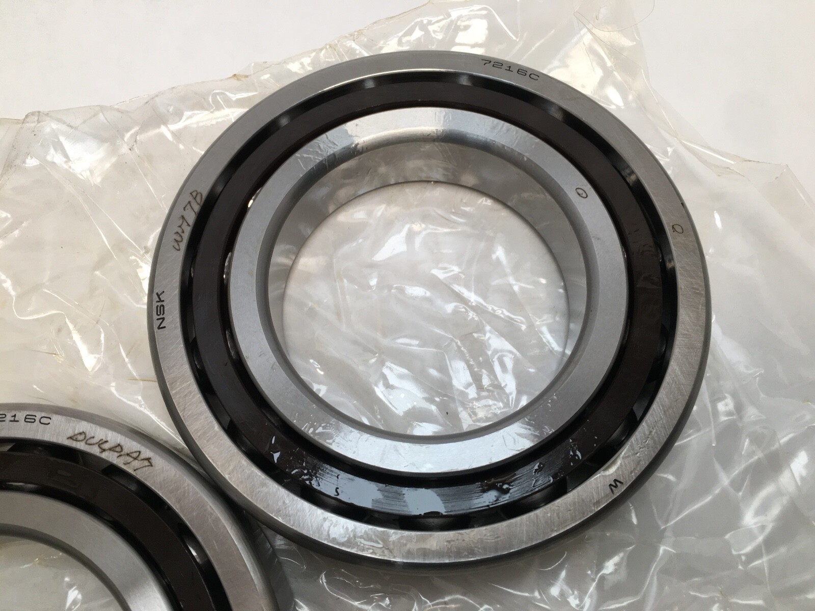 NSK 7216CTYDULPA7 Angular Bearing 80x140x26 mm 7216-CTY-DUL-PA7 Japan 2 pcs