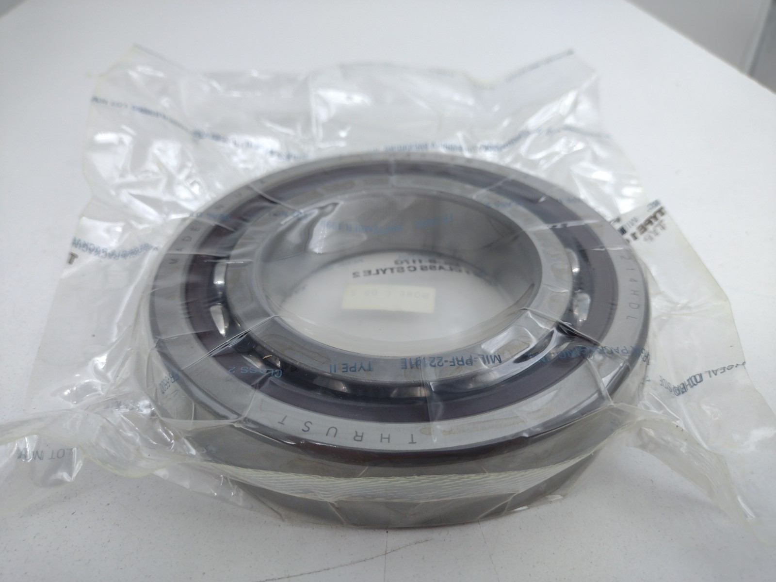 *** Barden 214HDL Angular Contact Bearing 70mm Bore (single – 1/2 pair)