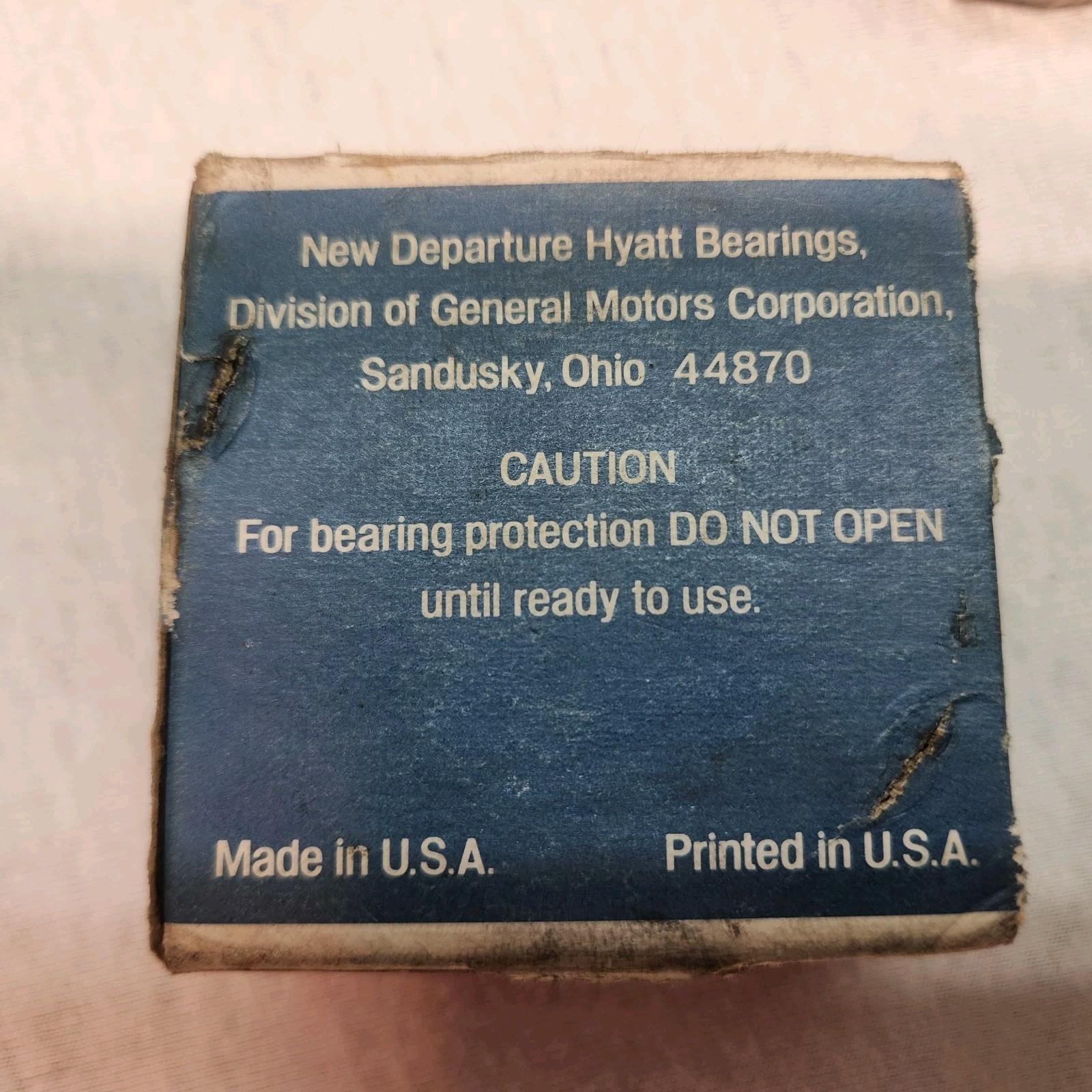 Vintage Delco NDH 55605 Bearing GM Sandusky OH NOS New in Plastic & Box 5305